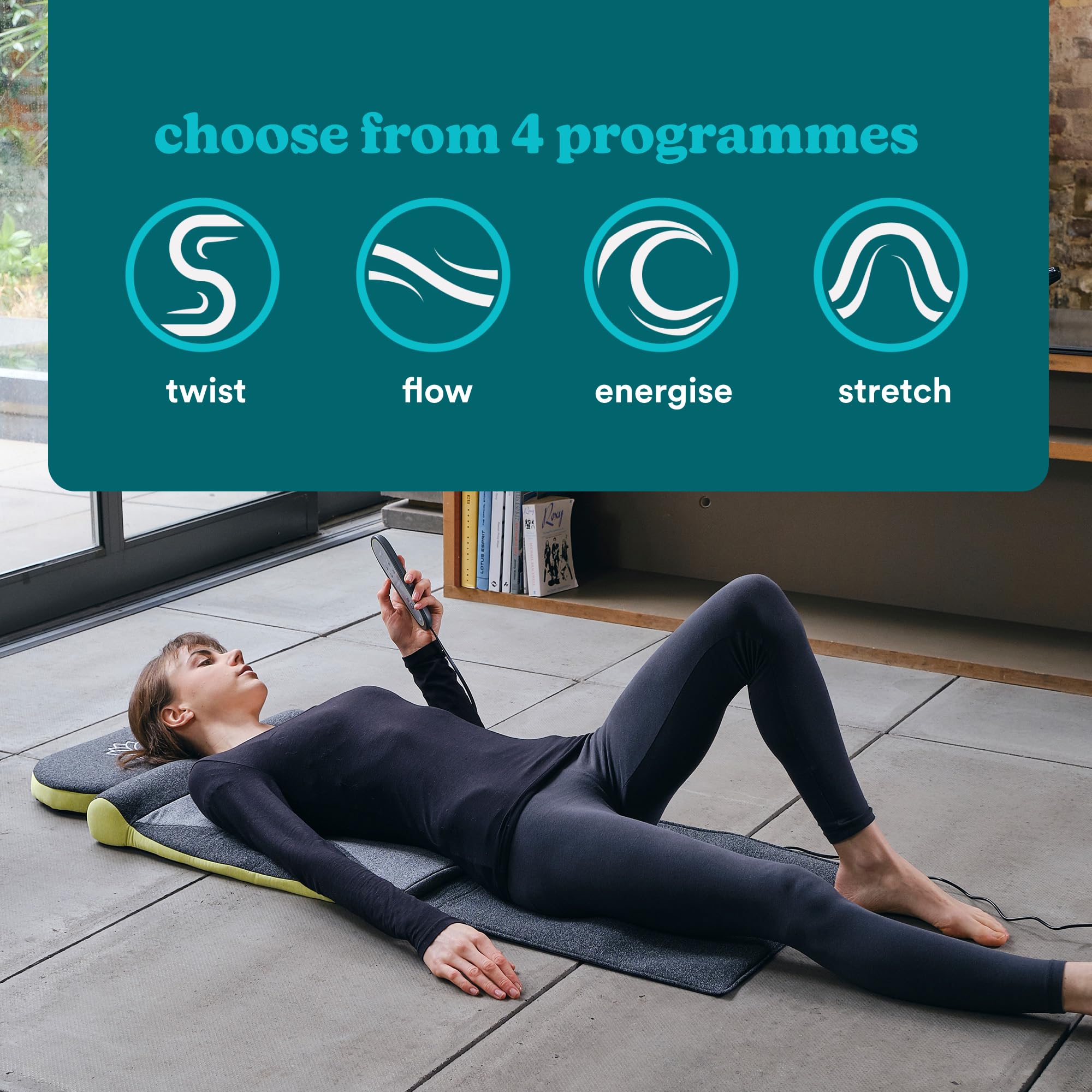 homedics-stretch-xs-tappetino-massaggiante-pieghevole-7-sacche-d-aria-4-sequenze image 3