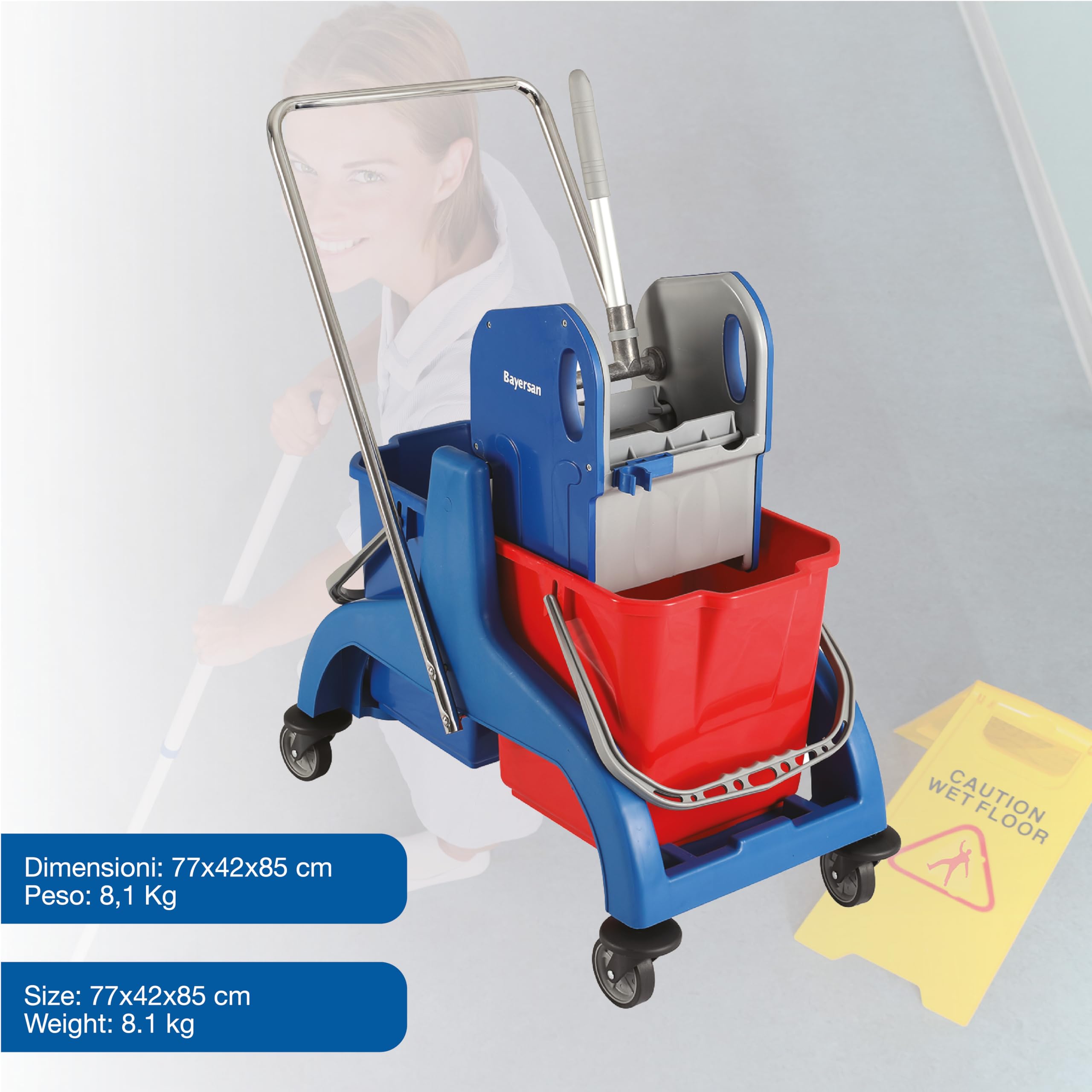 gima-45950-carrello-per-pulizie-basic-con-doppio-secchio-25-l image 6