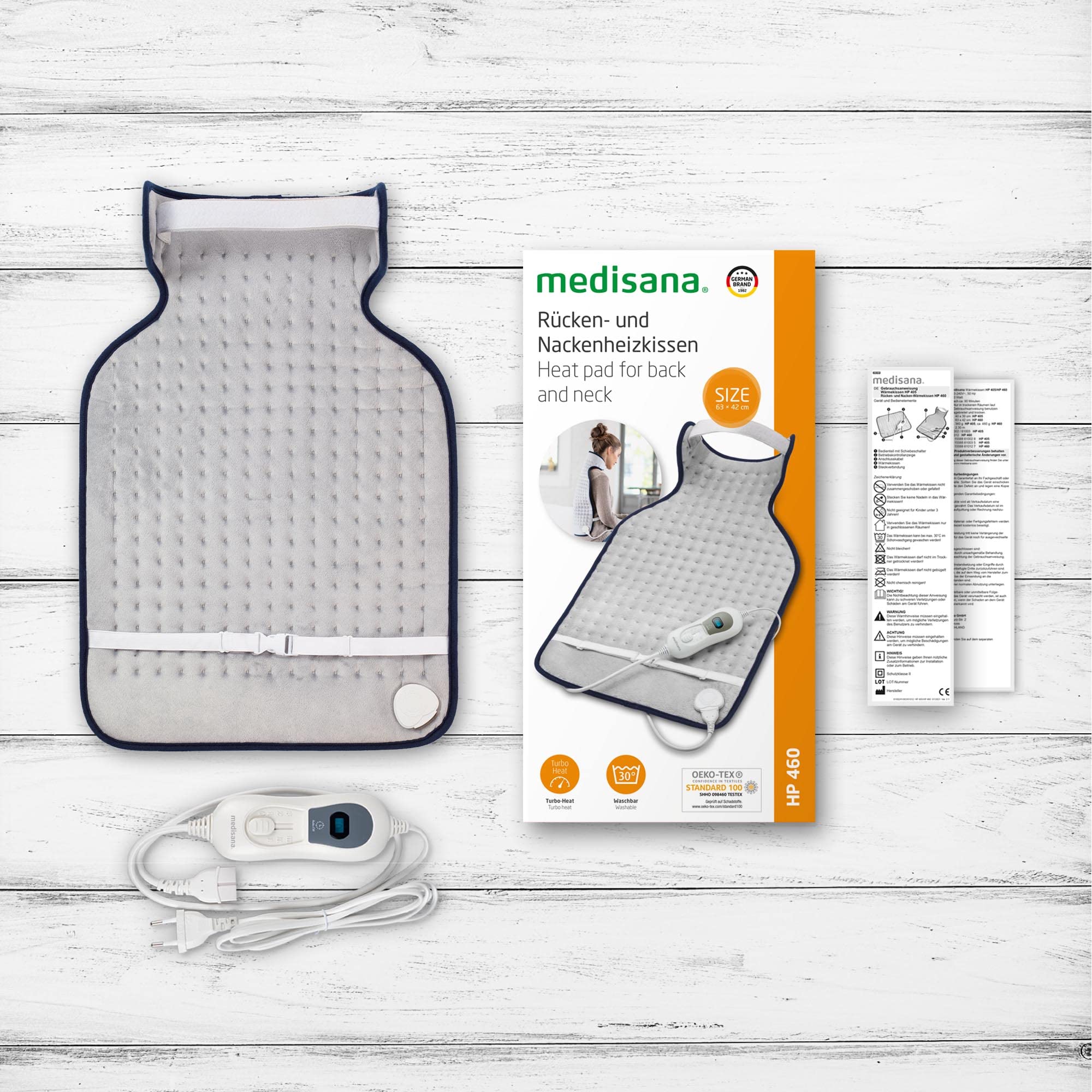 medisana-hp-460-cuscino-riscaldante-per-collo-e-schiena-con-3-livelli-di-tempera image 6