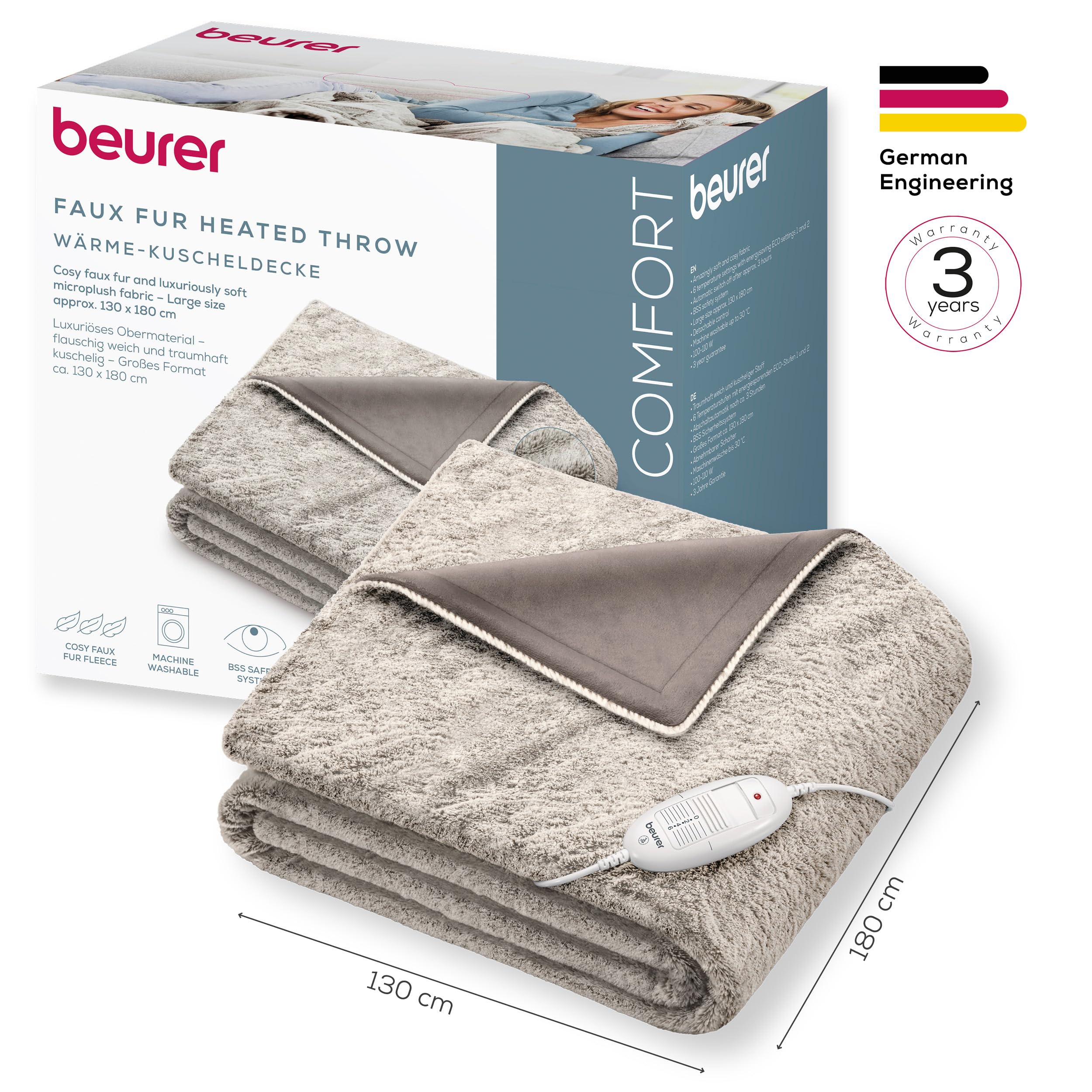 beurer-hd-75-nordic-coperta-elettrica-effetto-pelliccia-sintetica-6-livelli-di-t image 8